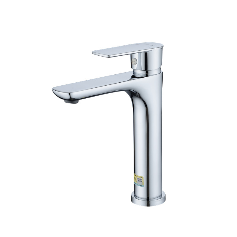 Mueble de baño de cobre dibujo pistola gris Cuenca del grifo Nordic simple luz de lujo estilo bajo encimera Cuenca caliente y fría grifo