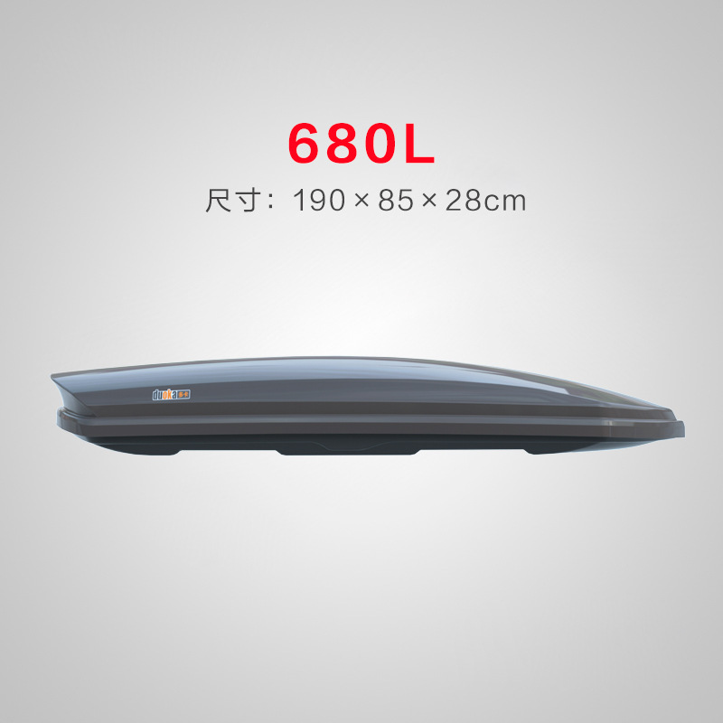 [680L roof box] factory direct car roof luggage box automotive roof box universal ultra-thin storage
