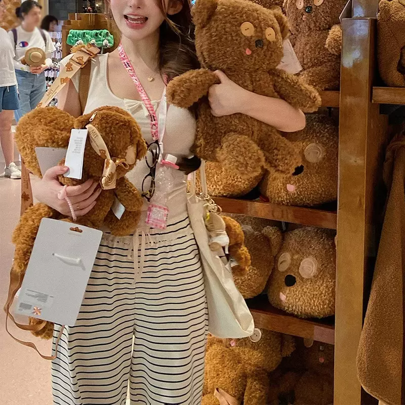 现货 露思穿搭 日常标配蝴蝶结针织Tee 春夏简约大U领半袖上衣女