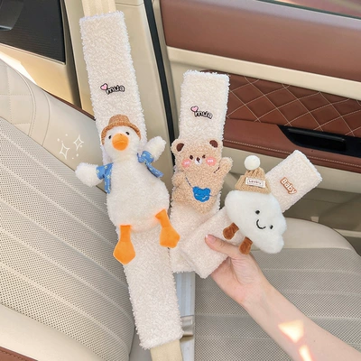 Qadınlar üçün Qoyun Yunu Kəmər Çiyin Pedi, Sıxmayan, Tökməyən