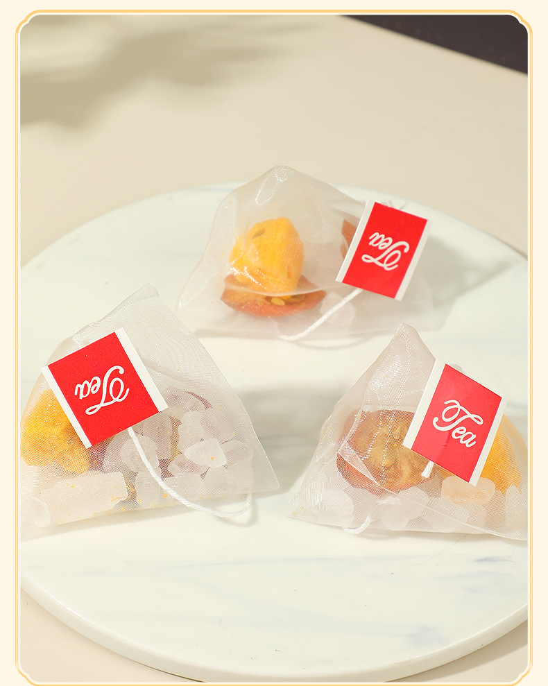 Kumquat Passion Fruit Triangle Tea Bags Cold Brew Fruit Tea 10g x 50 Packs 200g quality and texture
