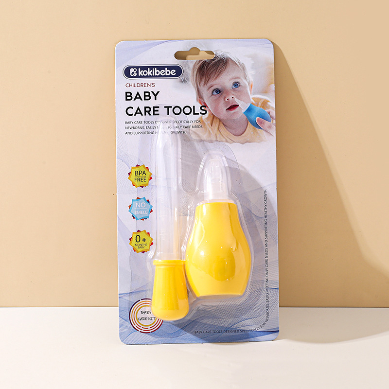Nariz para bebés Limpiador manual de mocos para bebés Juego de comederos de agua y medicina tipo gotero para bebés