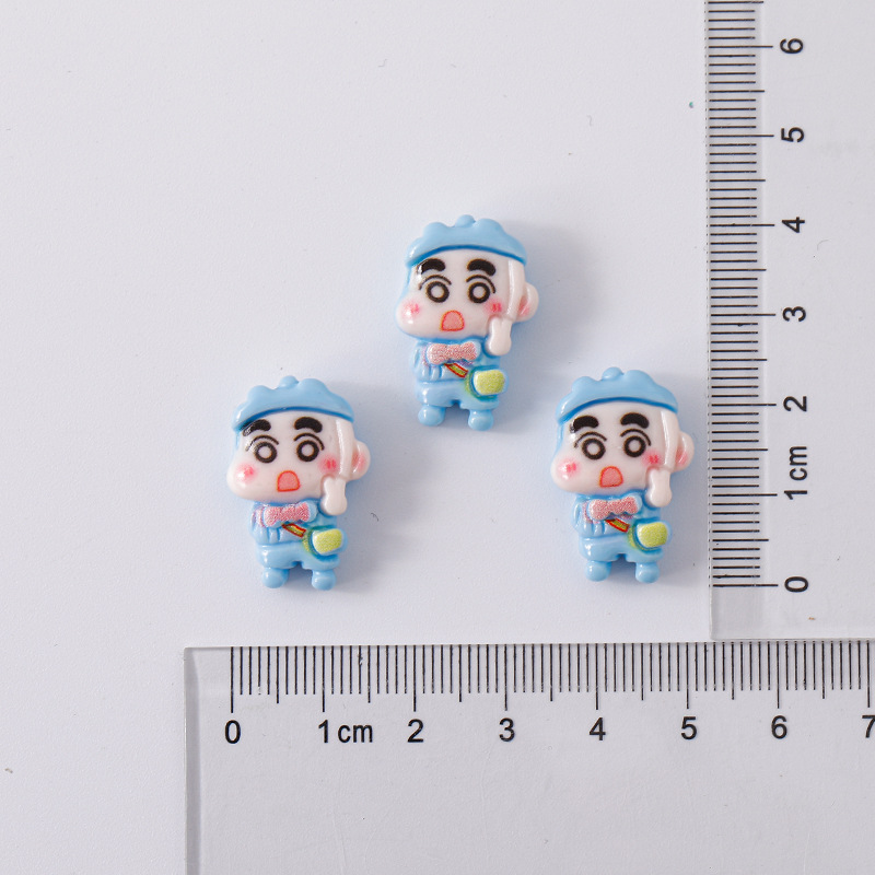 Estrella de dibujos animados DIY crema pegamento accesorios de resina teléfono móvil Shell material hecho a mano horquilla joyería de resina al por mayor