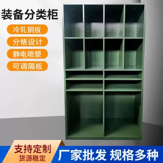 智能钢制装备柜单人双人头盔器材钢制组合柜衣帽储存物资柜