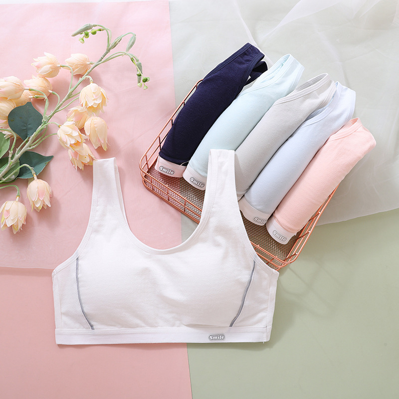 2026 Spring New Style Printed Breathable Solid Color Fashion Bra Lightweight Girls' Sleepwear Wholesale from Manufacturer 2026 Spring New Style Printed Breathable Solid Color Fashion Bra Lightweight Girls' Sleepwear Wholesale from Manufacturer