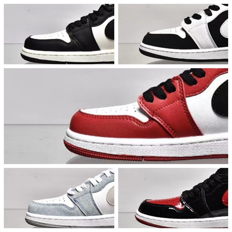 Putian Shoes Aj1 Company High-Top Blue Smoke Gray Chicago Banished Jordan 1 Black Toe Men's and Women's Casual Sports Basketball Shoes Putian Shoes Aj1 Company High-Top Blue Smoke Gray Chicago Banished Jordan 1 Black Toe Men's and Women's Casual Sports Basketball Shoes