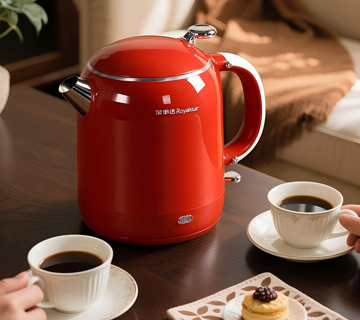 Rongshida hervidor eléctrico hervidor doméstico hervidor retrógrado hervidor de calor preservativo hervidor de agua potable de oficina caliente rápido lote