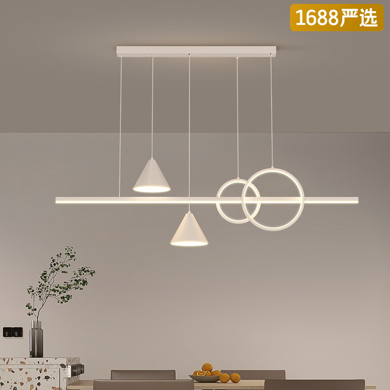 [Selección estricta] lámparas Zhongshan lámparas modernas y lujosas atmósfera nórdica bar doméstico lámparas de mesa de comedor