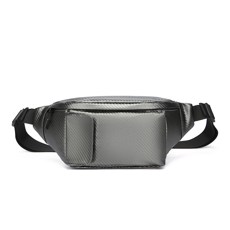 Bolso de pecho moda masculina simple bolso de mensajero de un solo hombro 2025 nueva mochila pequeña deportes al aire libre ciclismo riñonera mujer al por mayor