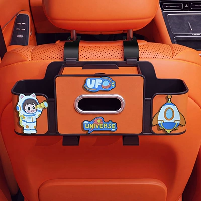 Car tissue box/set — box, multifunctional tissue box with - astronaut-seat-4-in-1-storage-box-4th-generation-orange