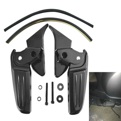 Motorcycle Foldableing Pedals Are Suitable for Piaggio Vespa Spring Sprint Pedals Lx Lxv 150 Pedals (Motorcycle pedals) - spring-sprint-black