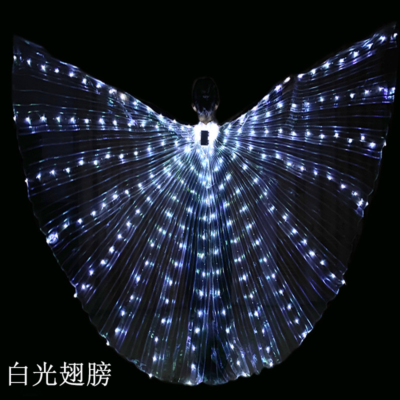 Alas LED Luminosas para Baile — Alas Brillantes para Adultos y Niños, Show y Halloween