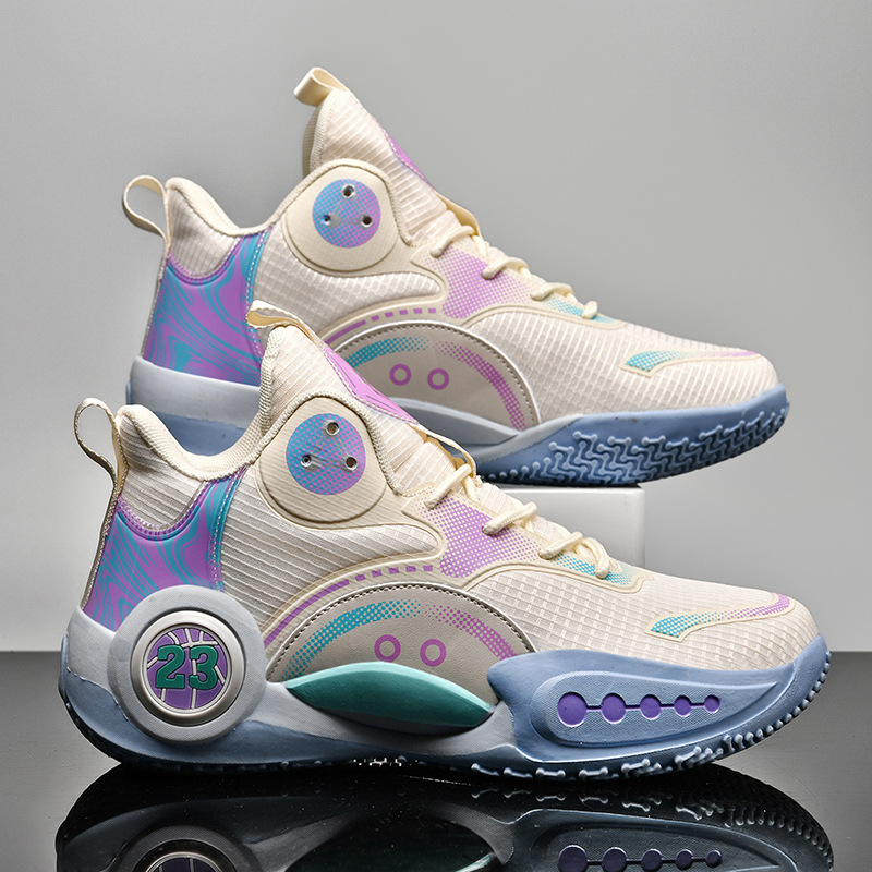 Nieuwe basketbalschoenen 2023, Leisure Youth Mesh, Professionele praktische voetbalschoenen voor studenten, Phantom sportschoenen voor heren en dames_voghion.com