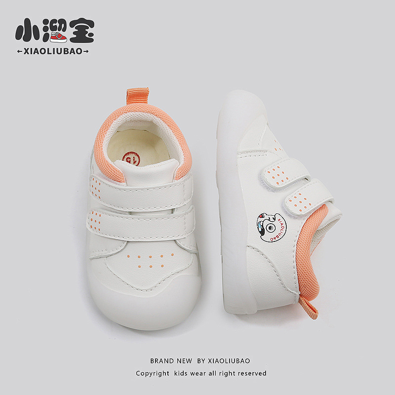 Nuevo doble Velcro zapatos de bebé 0-1-3 años de edad del niño zapatos de bebé masculino inferior suave antideslizante Niña Zapatos de bebé