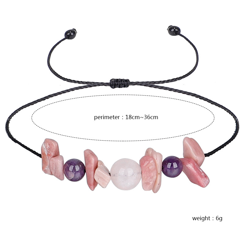 Mode Géométrique Pierre Tricot Unisexe Bracelets 1 Pièce display picture 1