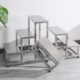 304 stainless steel bench hospital inspection footstool workshop warehouse height increasing step ladder thickened step stool