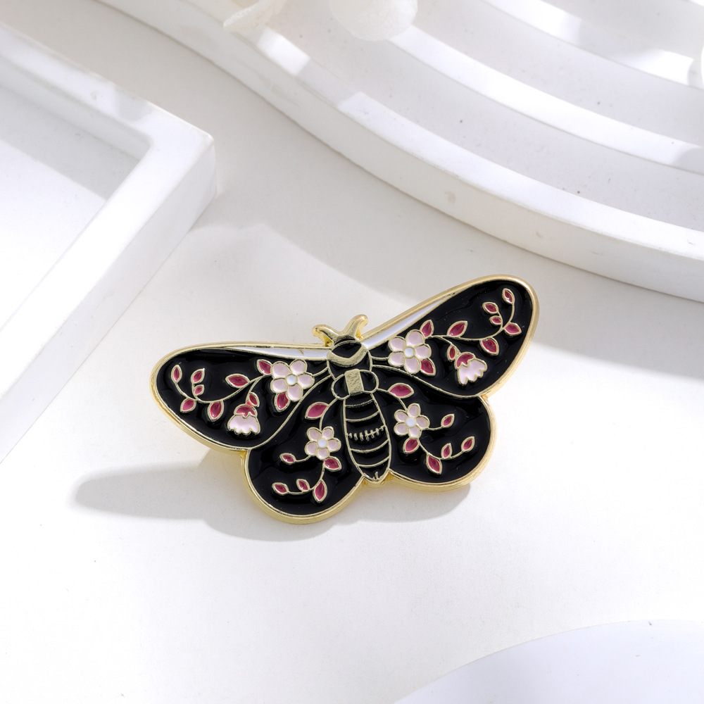 13g Weight Brooches Classification Casual, Party, Street Occasion Zinc alloy Material Butterfly Pattern Unisex Gender Enamel, Plating Design Sweet Style Sweet Pin Butterfly Zinc Alloy Enamel Plating Unisex Brooches 20
