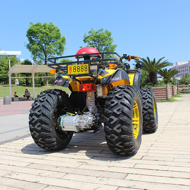 Motocicleta de playa de cuatro ruedas todoterreno de alta potencia eléctrica Big Bull Playa Wagon Adultos Scenic Spot para alquiler