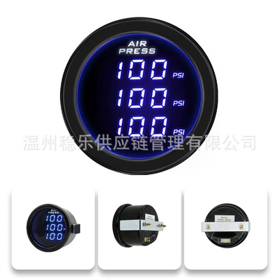 Pressure Gauge, Modified Led Car | automobile instrument