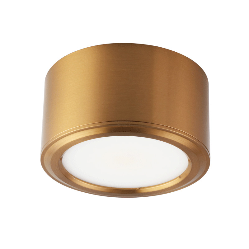 Post-moderno Luz de lujo sala de estar dormitorio downlight tienda de ropa ventana pasillo de alta gama lujo oro abierto-montado proyector