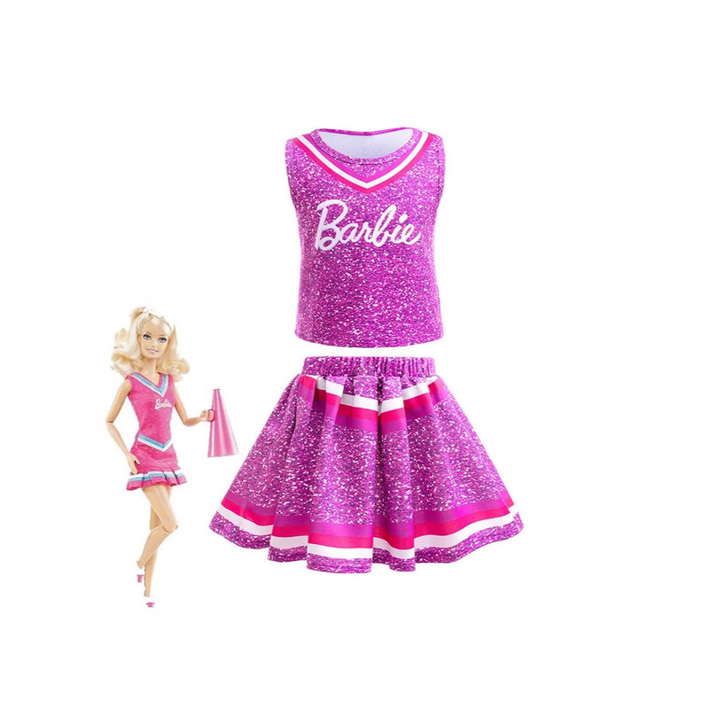 Cross Border Halloween Costume Barbie Princess Dress Girls suit Festival Cheerleading Costume Cosplay Costume Stage Costume Cross Border Halloween Costume Barbie Princess Dress Girls suit Festival Cheerleading Costume Cosplay Costume Stage Costume