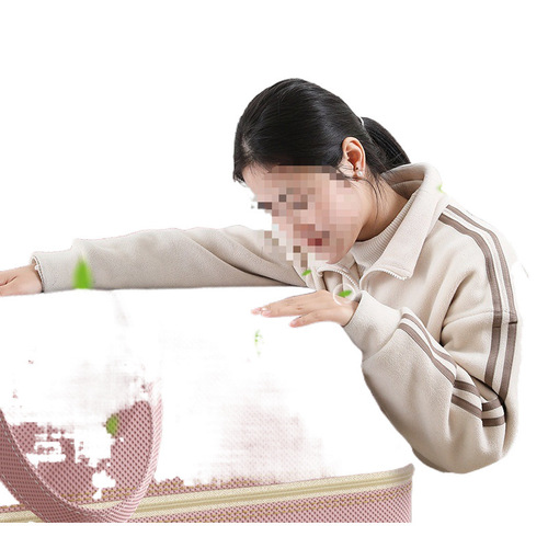 Moving packing bag capacity student luggage storage bag clothing bedding organization woven bag waterproof water resistant