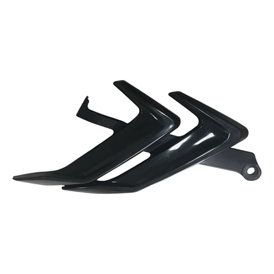 2019 Model, Body Shell Guard, Motorcycle Fender - b1019-17-right-middle-package-small-board-black