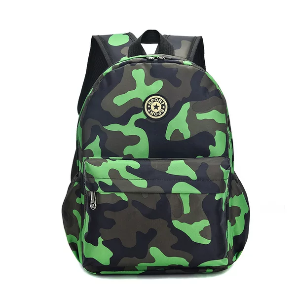 Children's Schoolbag Camouflage Backpack First Grade Large Capacity Student Backpack Cross-Border
