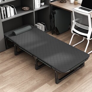Ft Folding Bed Single Person Household Portable Simple Lunch Break Bed Office Adult Nap Army Bed Small Bed Station Lying