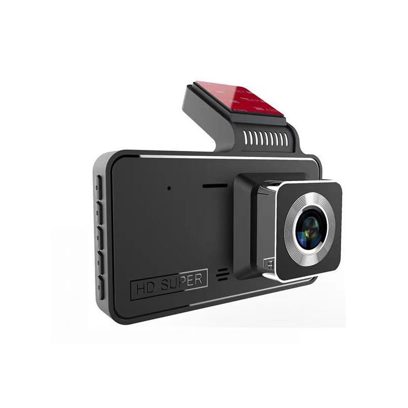 Cross-border dashcam with high-definition night vision, dual recording, dual lens 4.5inch car recorder, reverse camera wholesale