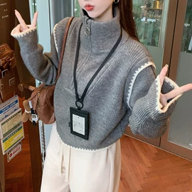 女式针织衫;毛衣;连衣裙