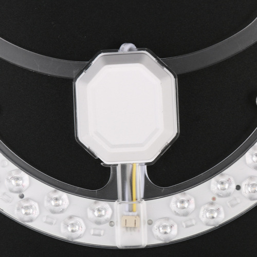 Household Modified Lens Light Source Circular Modification Lamp Diamond Style Round Module LED Replacement Light Core Three-Color Lens
