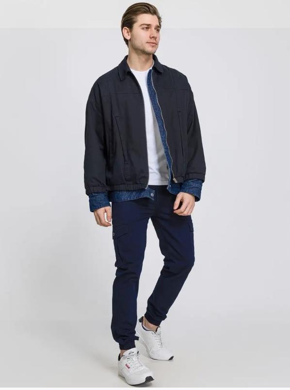 ​​Men’s Russian-Style Jogger Pants – Slim Fit Sportswear Elastic Cuffs, Comfortable Polyester Casual Long Pants For Active Lifestyles​​_viptrois.com
