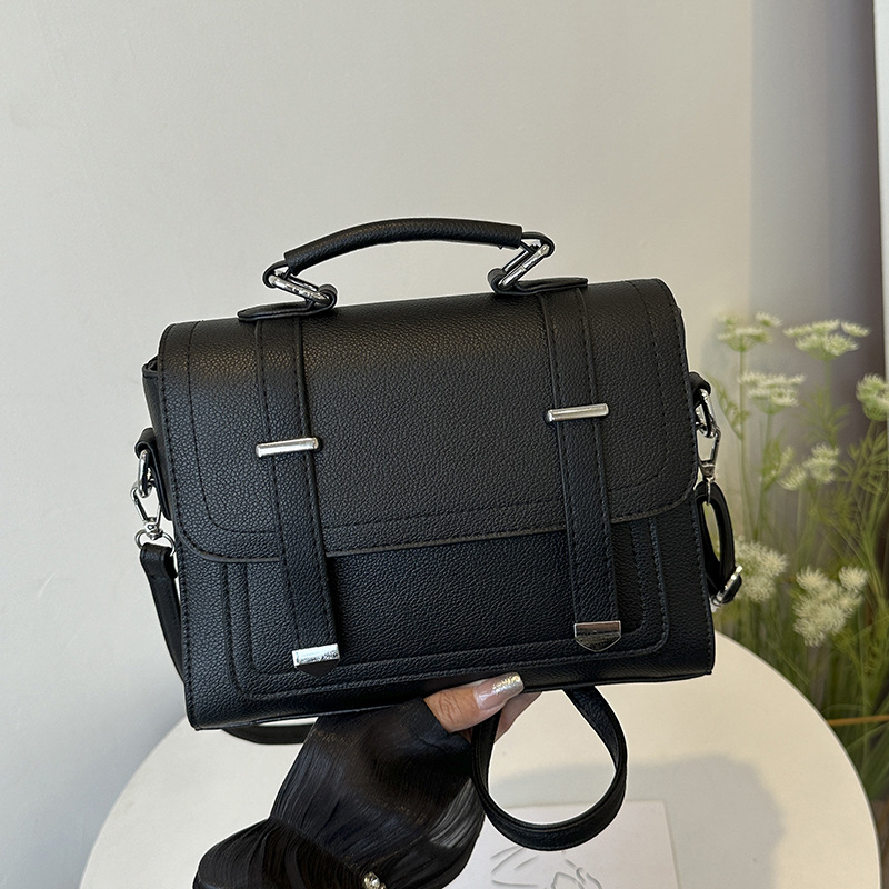 外贸包包女2024新款时尚潮流女包简约流行女士单肩包百搭手提包袋