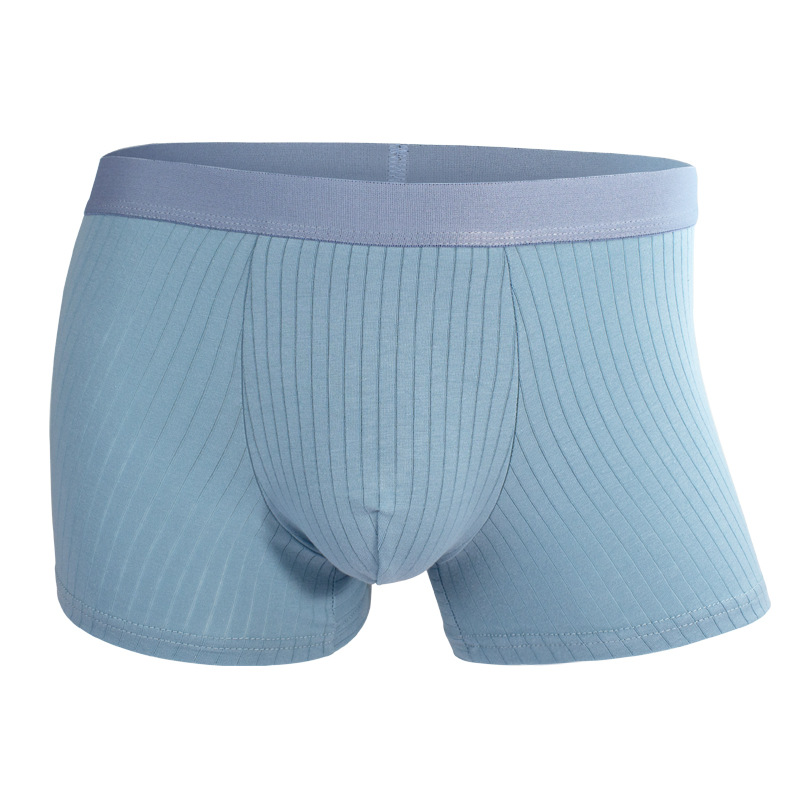 Ropa interior de los hombres puro algodón antibacteriano Boxer shorts hombres deportes transpirable suelta vitalidad Boxer shorts cabeza de los hombres