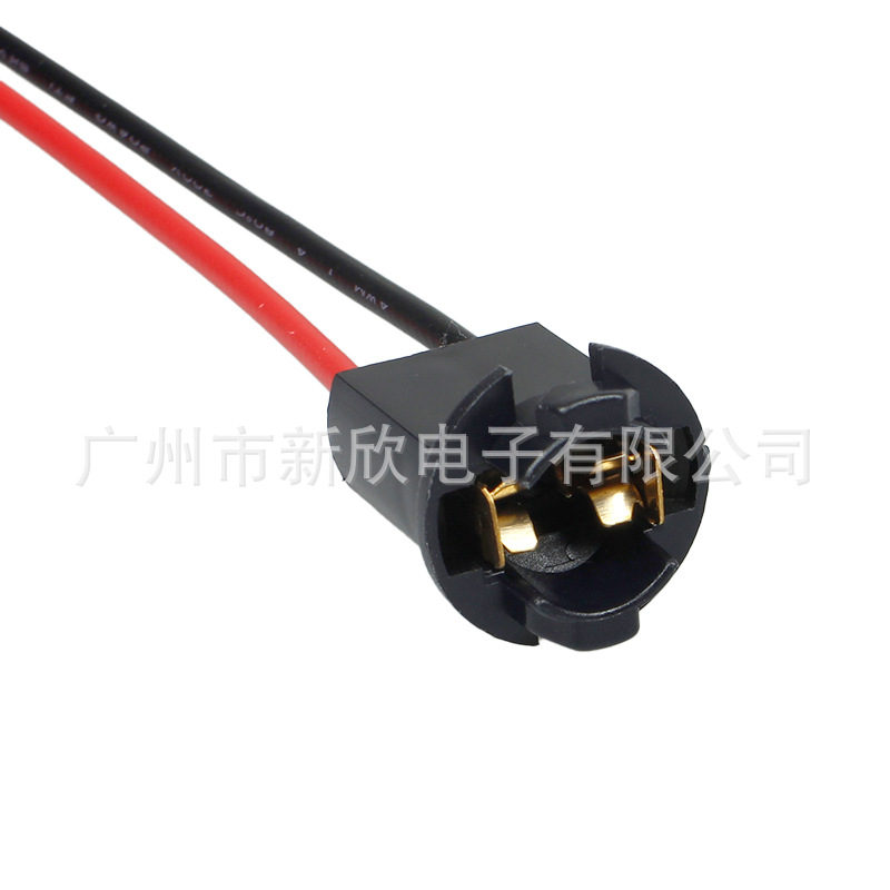 w5w T10 conector de alimentación de cable de extensión de lámpara de automóvil con conector de base de cable de enchufe de lámpara de ancho de línea de luz nocturna