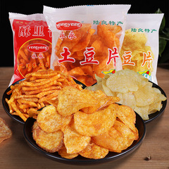 一件代發陸良麻辣土豆片土豆絲雲南貴州特產小吃零食充飢夜宵薯片