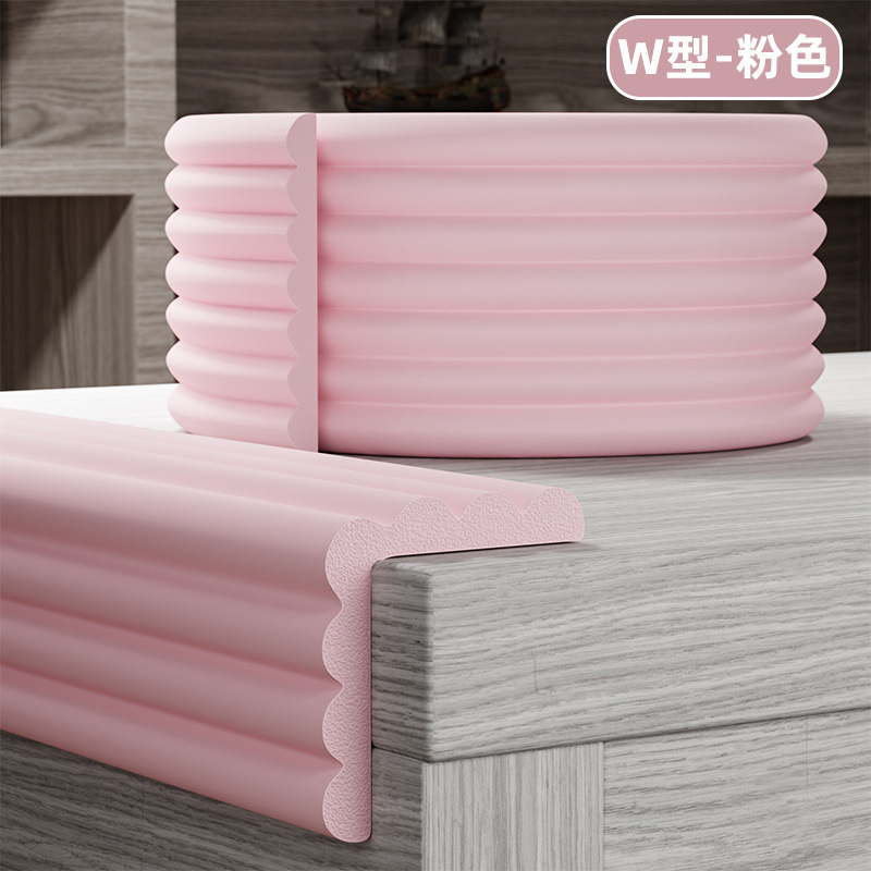 [핑크] 스티커가 없는 W타입 - 두꺼워짐