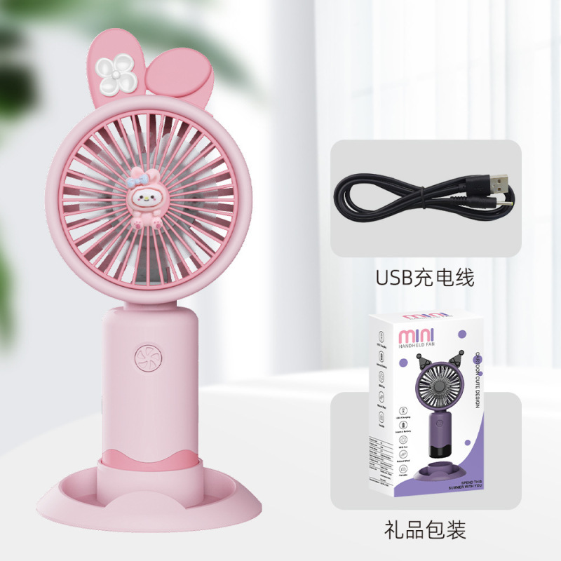 新型国境を越えた手持ちファン夏の便利なUSB充電シンプルなミニデスクトップ扇風機プレゼント卸売り|undefined