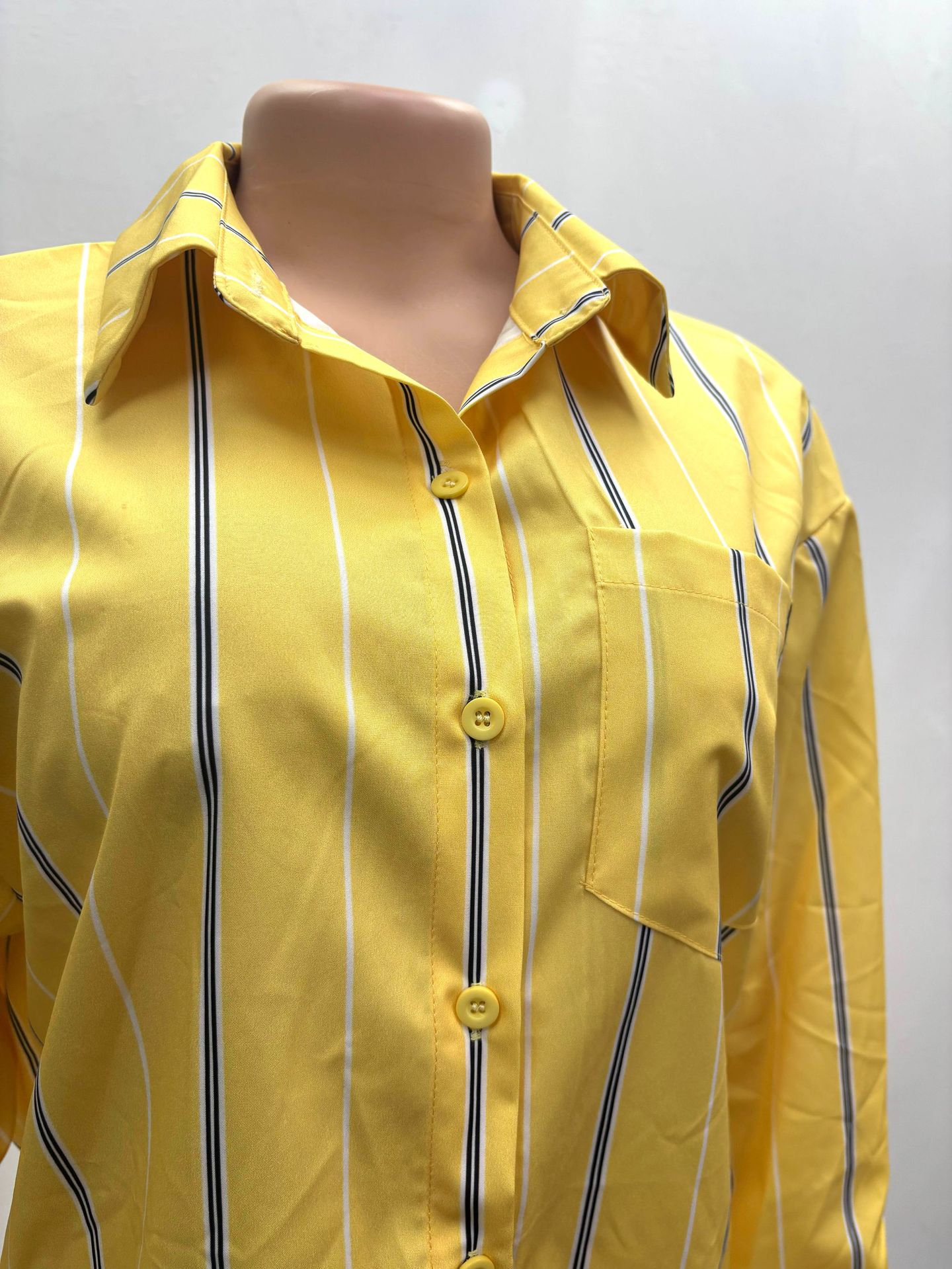 African plus Size Women Clothing Casual Loose Striped Shirt Trousers Two Piece Sets Women Autumn