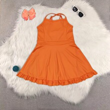 66144 Baby Girls' Blue Sleeves Dress Ůͯ����ȹ ��