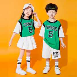 六一少儿童啦啦队啦啦操演出服篮球运动会班服幼儿园拉拉表演服装