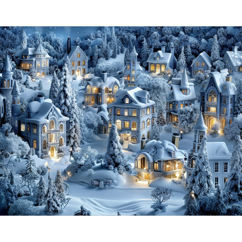 Tela de fondo de estudio de Navidad Actividades de Navidad Decoración de fiesta Tela de pared de fondo Escena de nieve de Navidad Tela colgante de fondo de foto