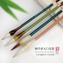 红星毛笔初学者书法专用练字毛笔松鹤颜如玉秋落狼圣兼毫狼毫学生