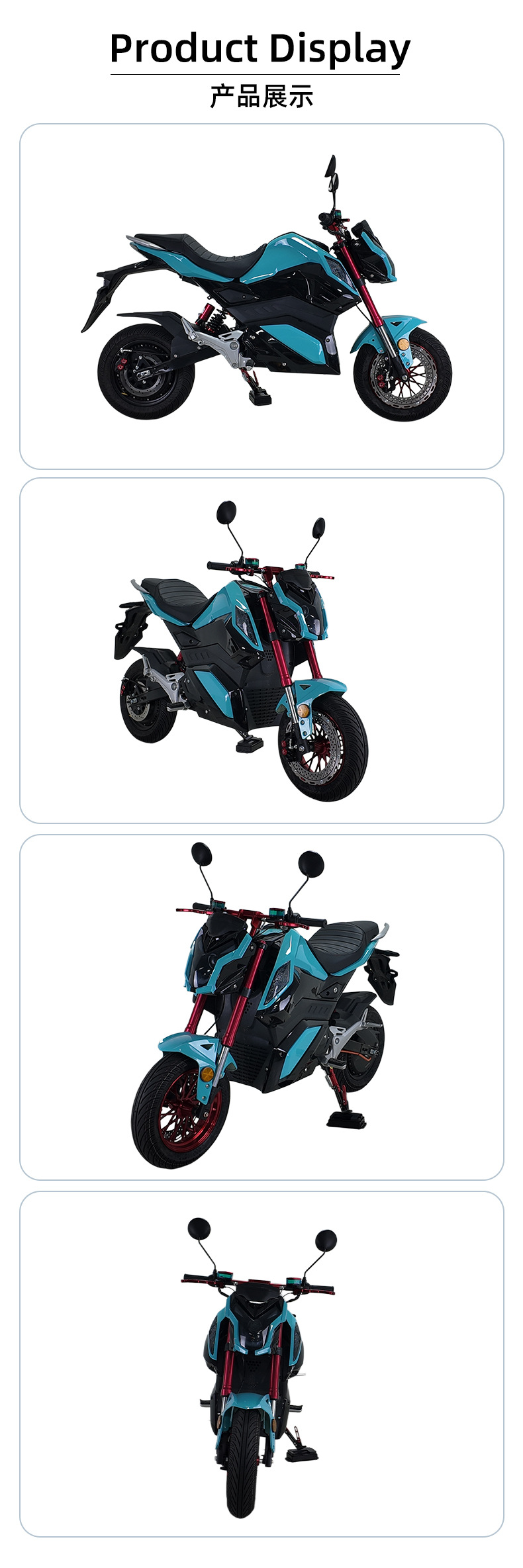 Manufacturer exports Z6 electric motorcycle, two-wheeled high-power off-road electric motorcycle for adults, available for global export and sample request