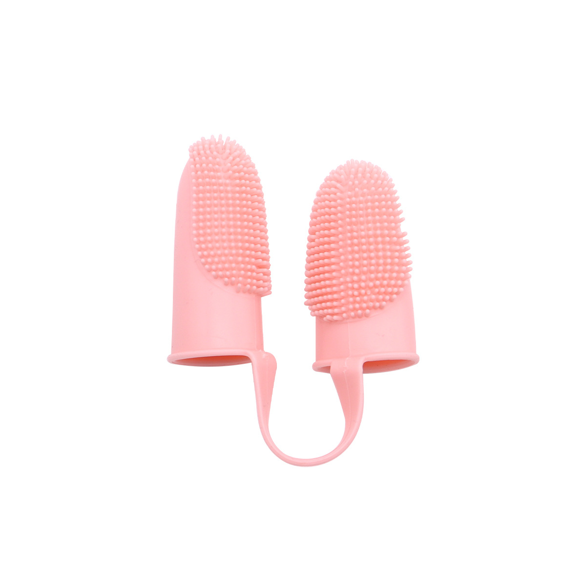 Cante para dedos de silicona para mascotas Cepillo de dientes Perro Gato Cepillo de dientes Limpieza de dientes Cante para dedos para mascotas Limpieza bucal Cepillo de dientes para perros de dos dedos