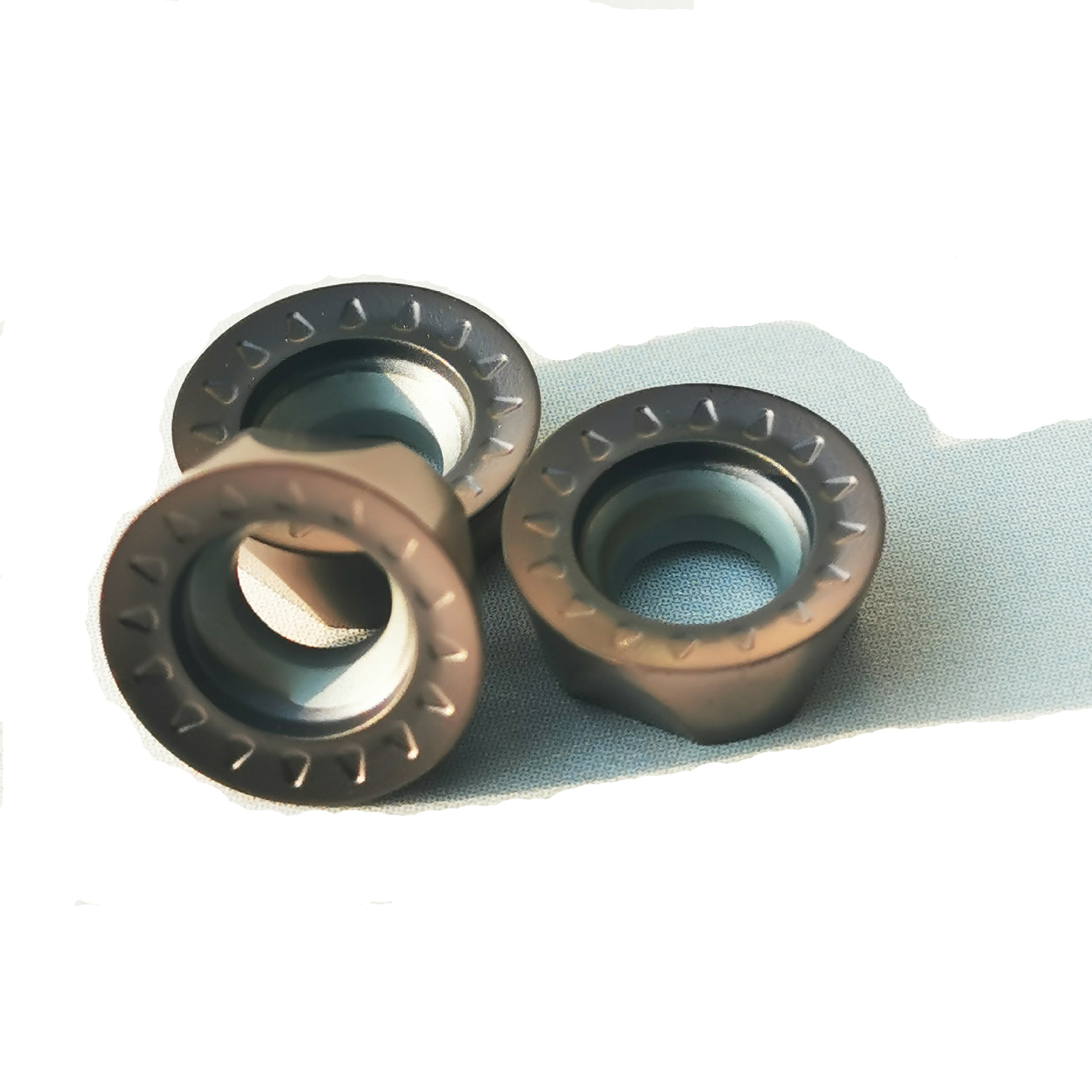 R5R6模具铣刀片RDKW1204MO XL1315 XL1215好排屑钢件不锈钢铣刀片