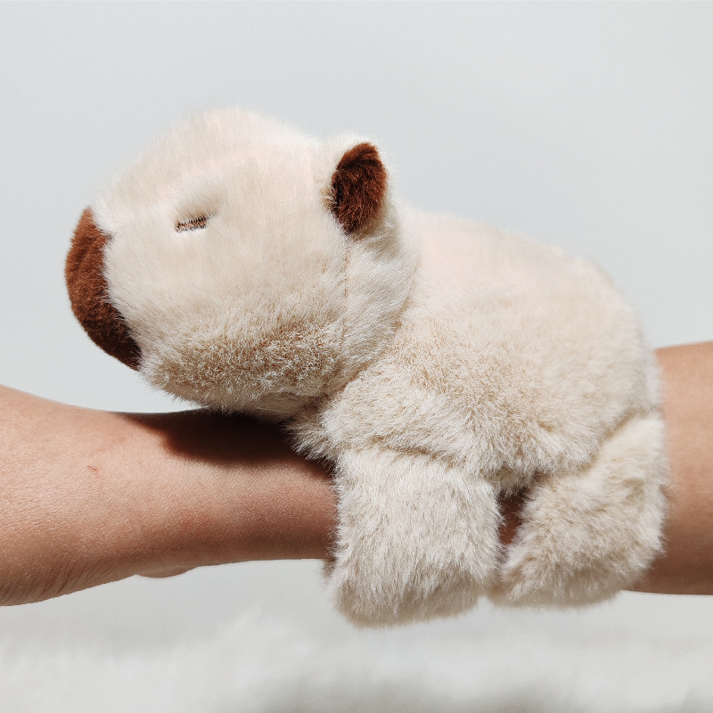 [유럽 밍크 원단은 부드럽고 흘러내림이 없습니다~] 오프화이트 카피발라 스냅링