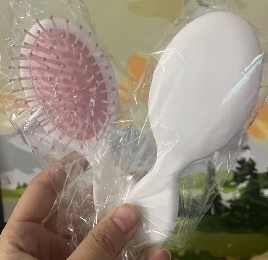 卡通可爱少女气垫气囊梳子ins便携按摩梳个性印花梳迷你小梳子|undefined