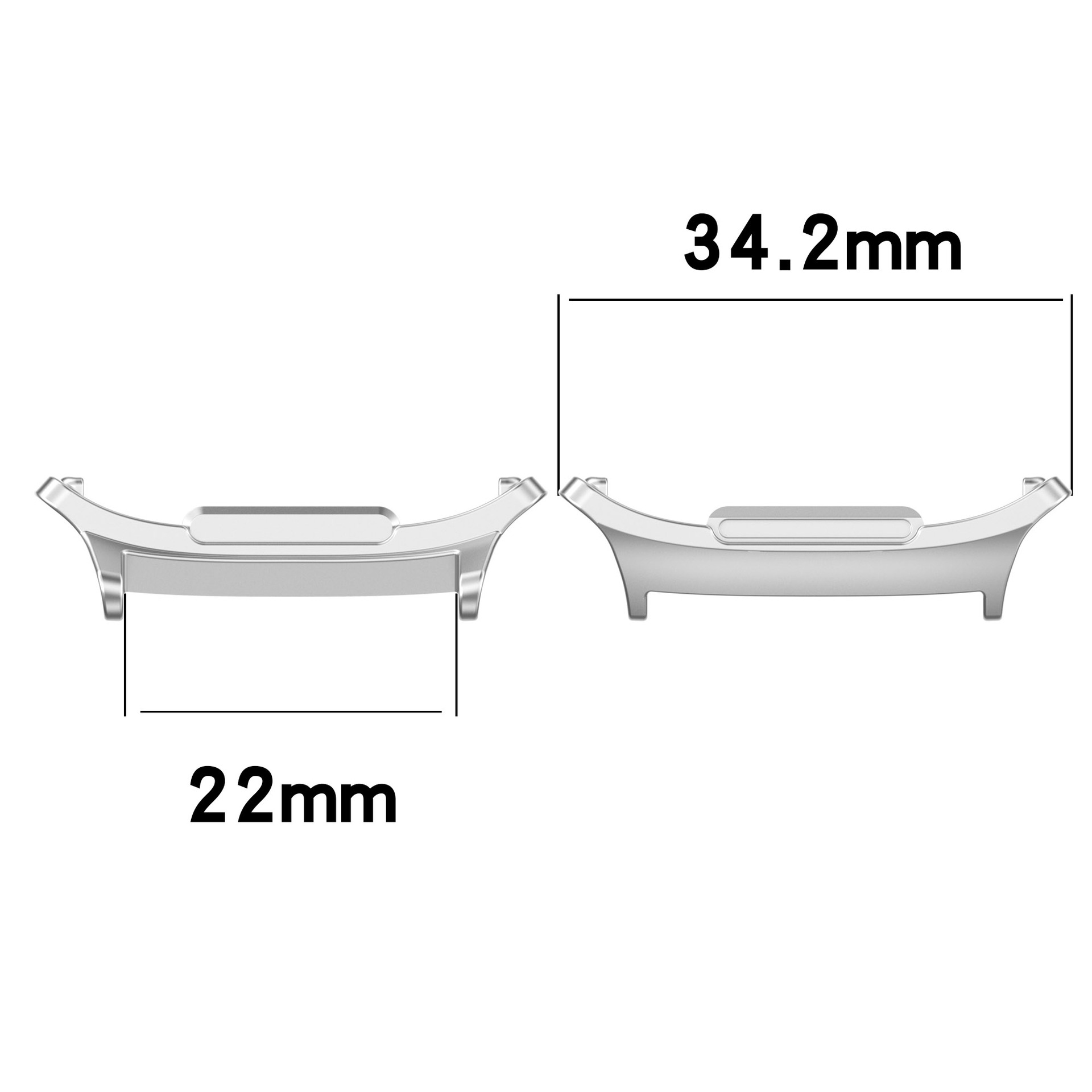 Xinyuan Shuntong is compatible with the metal head of Samsung Ultra 2025 connector Galaxy watch ultra Specification drawing